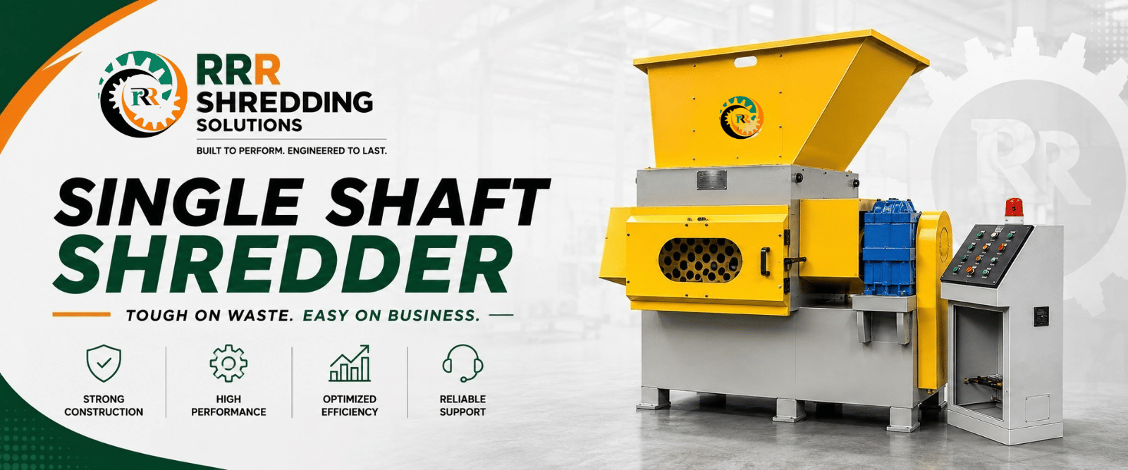 RRR Shredding Solutions Banner